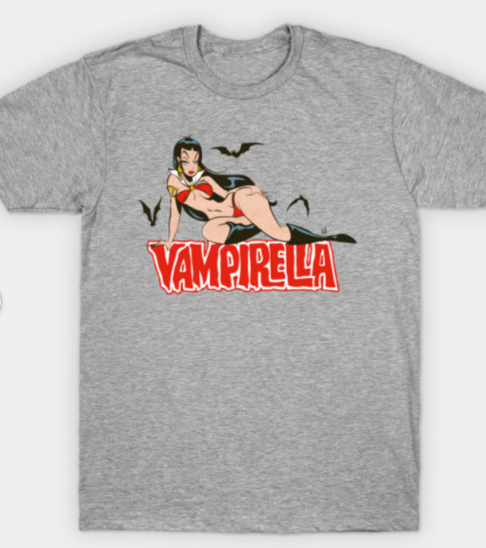 Vampirella Sexy Fan Art Sport Grey